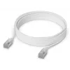 Suvienytinis tinklo kabelis UBIQUITI UACC-CABLE-PATCH-EL-C6A-5M-W Cat6a 5 m RJ-45 peršviečiamas baltas