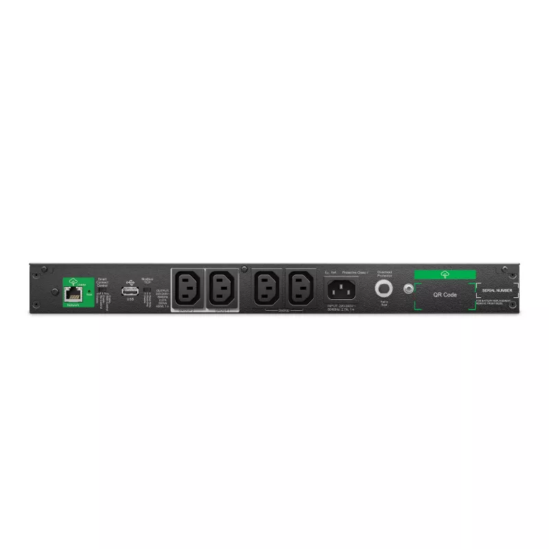 APC Smart-UPS Li-ion SCL500RMI1UC – 4x C13, trumpas gylis, stelažas/bokštas/siena, SmartConnect, 500VA