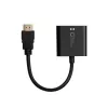 Microconnect HDMVGA2B vaizdo kabelio adapteris 0,15 m VGA (D-Sub) HDMI A tipo (standartinis) juodas