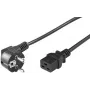 Microconnect PE0771905 maitinimo laidas, 5 m, juodas, CEE 7/7 – C19