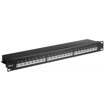 Microconnect PP-014 pataisas skydas 1U 24 prievadų Cat6