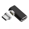 Microconnect USB3.1CCMF-MAGNETIC magnetinis USB-C adapteris, juodas