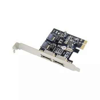 Microconnect MC-SATA3-T4 vidinis SATA adapteris su PCI Express 2.0 sąsaja, 2x SATA III 6 Gb/s