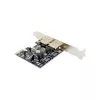 Microconnect MC-SATA3-T4 vidinis SATA adapteris su PCI Express 2.0 sąsaja, 2x SATA III 6 Gb/s