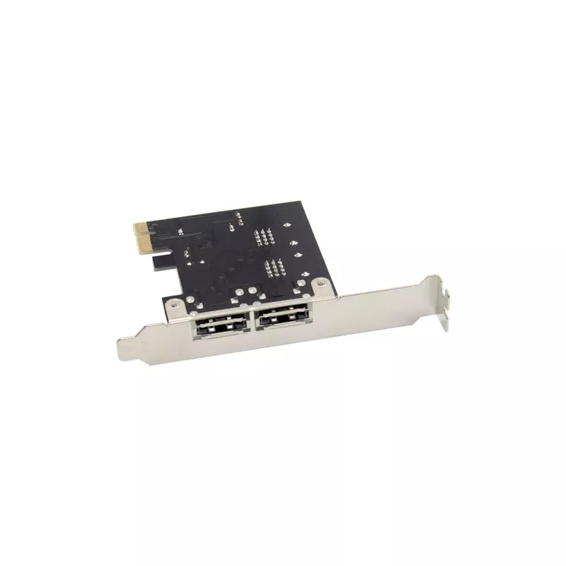 Microconnect MC-SATA3-T4 vidinis SATA adapteris su PCI Express 2.0 sąsaja, 2x SATA III 6 Gb/s