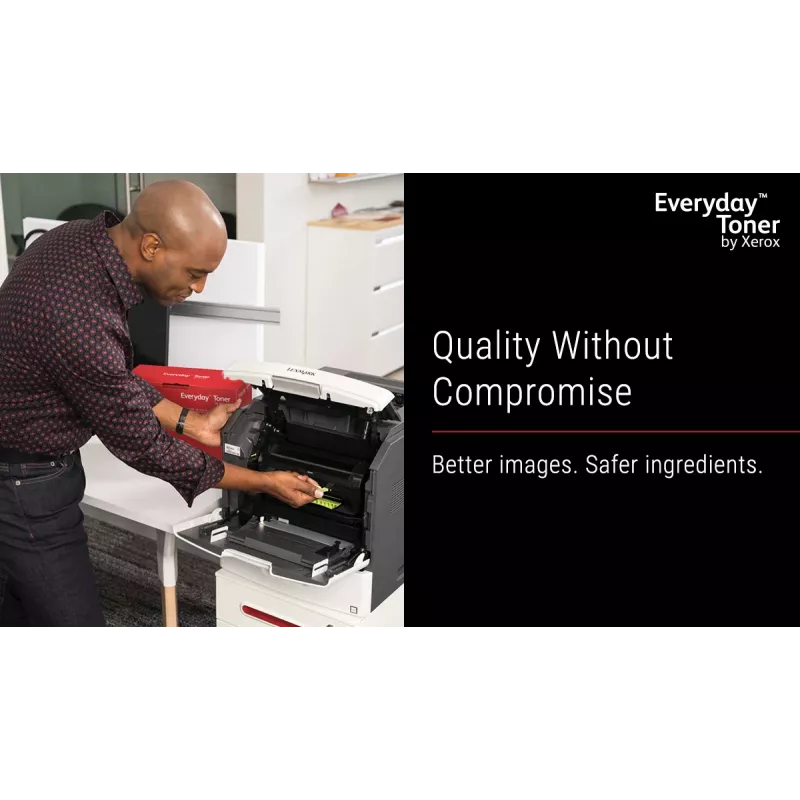 Juodas kasetė „Everyday™“ firminis „Xerox“ suderinama su HP 147X (W1470X), didelės talpos