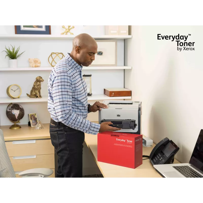 Juodas kasetė „Everyday™“ firminis „Xerox“ suderinama su HP 147X (W1470X), didelės talpos