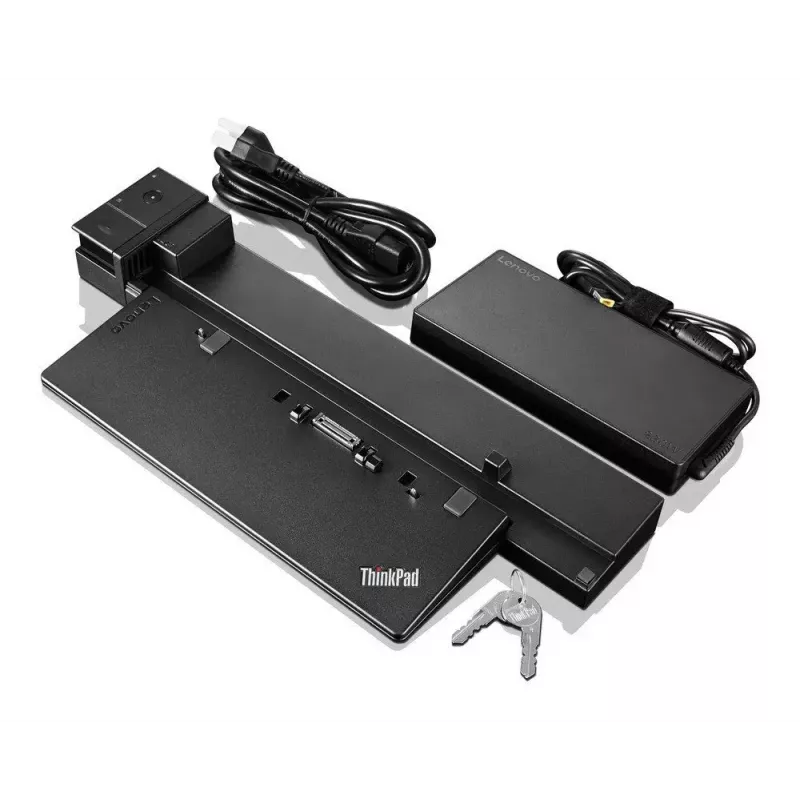 Docking stotelė Lenovo 40A50230, juoda
