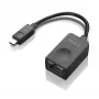 Lenovo 04X6435 RJ45 lyties keitiklis, juodas
