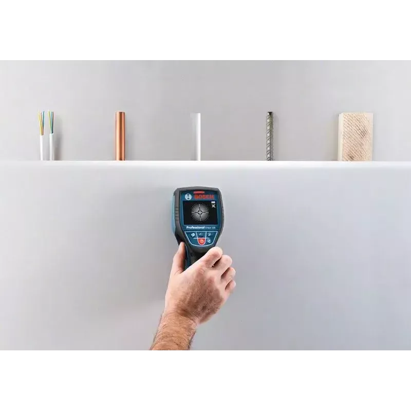 Bosch D-tect 120 Professional sienų skaitytuvas – skaitmeninis daugiafunkcis detektorius 500 g