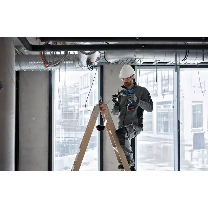 Bosch GHG 18V-50 Professional 06012A6501 belaidis karšto oro pūstuvas, 18 V, 175 l/min, be akumuliatoriaus, mėlynas/juodas