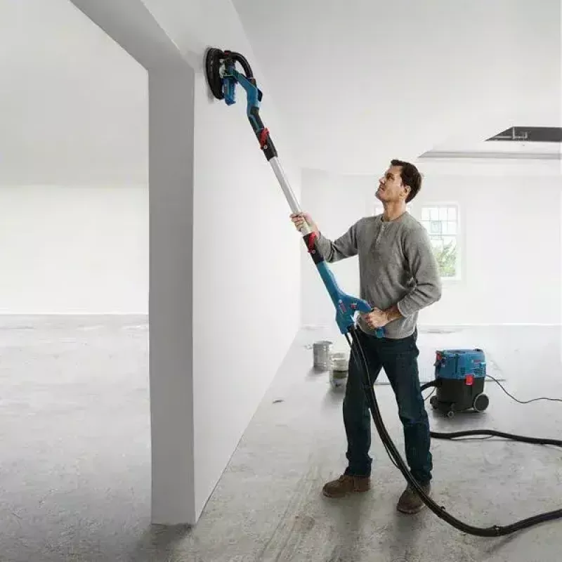 Bosch GTR 55-225 Sausų sienų šlifuoklis 910 RPM Juoda, Mėlyna 550 W