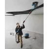 Bosch GTR 55-225 Sausų sienų šlifuoklis 910 RPM Juoda, Mėlyna 550 W