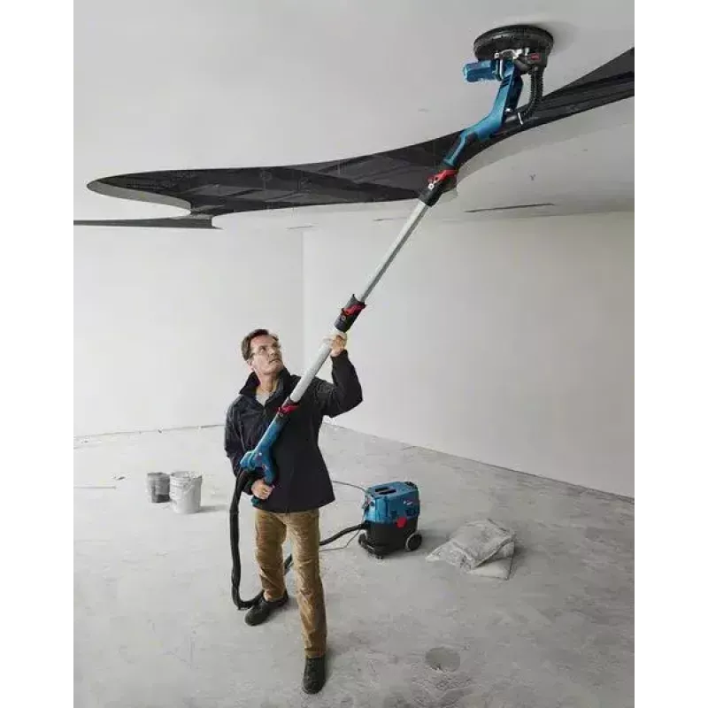 Bosch GTR 55-225 Sausų sienų šlifuoklis 910 RPM Juoda, Mėlyna 550 W