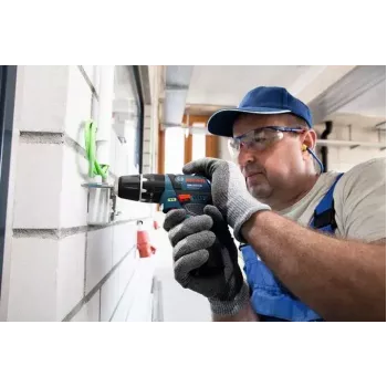 Bosch GSB 10,8-2-LI Professional gręžtuvas su smūgine funkcija, raktinis, juodas, mėlynas, raudonas