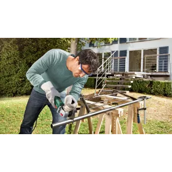 Bosch UniversalGrind 750-115 06033E2000 kampinis šlifuoklis, 750 W, žalias/juodas