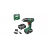Bosch Easy Drill 18V-40 1630 RPM Belaidis gręžtuvas su šepečiu varikliu, 1,3 kg, juodas/žalias