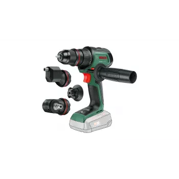 Gręžtuvas Bosch AdvancedDrill 18V-80 QuickSnap Solo – 18 V, kompaktiškas, žalia/juoda