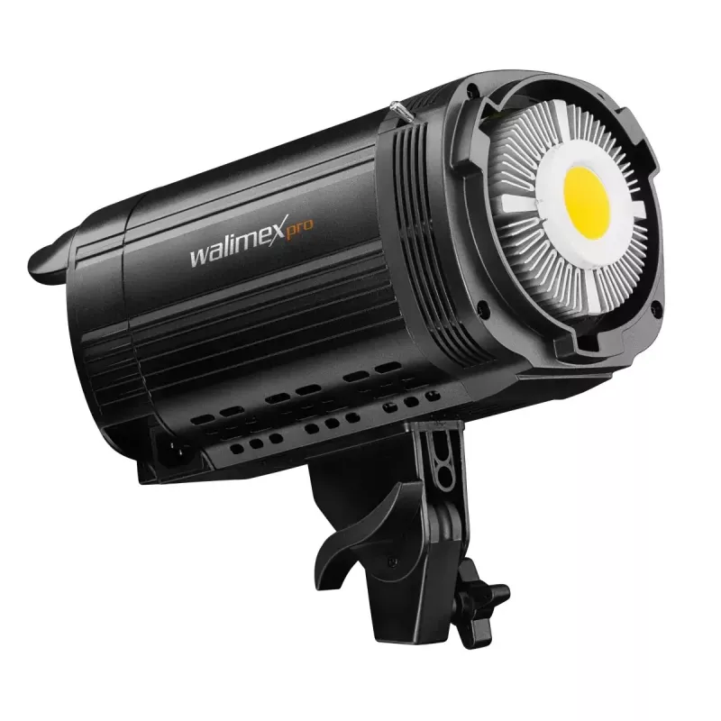 Studijinis LED šviestuvas Walimex Niova 100 W, 1 LED lemputė, juodas metalo/plastiko korpusas, LCD, 220-240V 50Hz