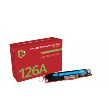„Everyday™ Cyan“ perdirbtas toneris, gamintojas Xerox, suderinamas su HP 126A (CE311A), standartinės talpos