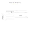 „StarTech.com“ USB-C vaizdo adapteris, USB-C į HDMI DVI VGA, iki 4K 60Hz, aliuminis, kelių prievadų vaizdo adapteris, suderinamas su „Thunderbolt 3 / 4“, USB Type-C kelioninis adapteris