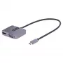 StarTech.com USB-C vaizdo adapteris, USB-C į HDMI VGA kelių prievadų adapteris, 3.5 mm garsas, 4K 60Hz HDR, 100W PD perdavimas, suderinamas su Thunderbolt 3/4 - USB-C kelioninis ekrano adapteris