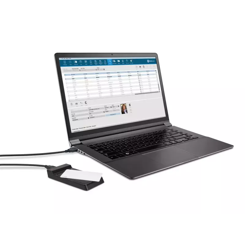 RFID skaitytuvas Safescan RF-150 USB juodas