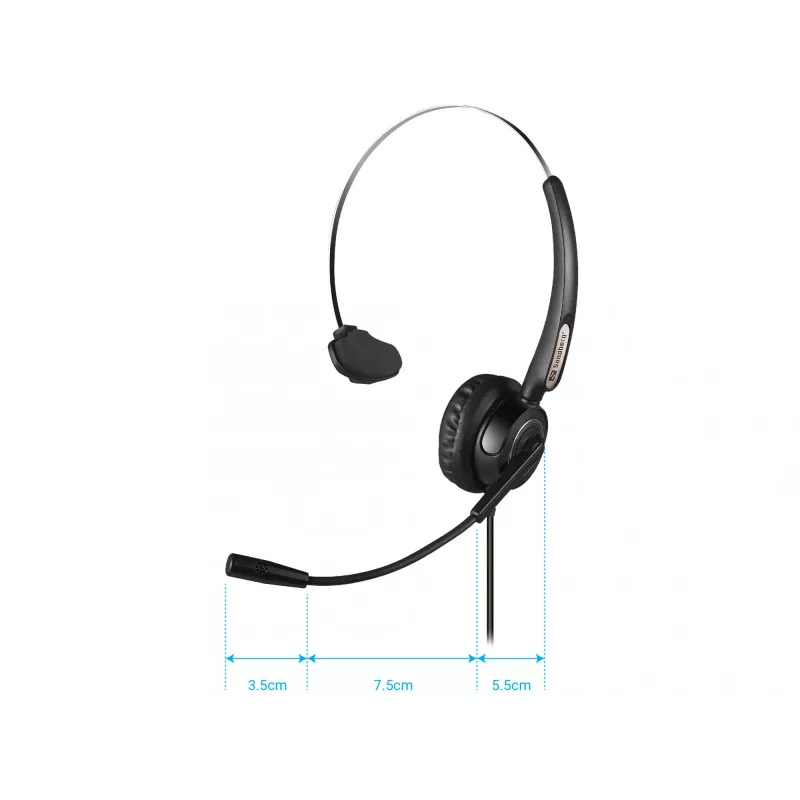 Ausinės Sandberg USB Office Headset Pro Mono