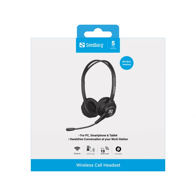 Ausinės Sandberg Wireless Call Headset belaidės