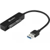 Sandberg USB 3.0 į SATA jungtis, juoda, 5 Gbit/s