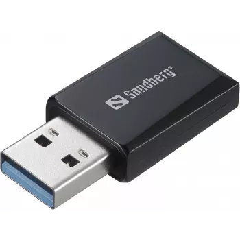 Mini WiFi USB adapteris Sandberg 1300 Mbit/s USB-A Dual-band