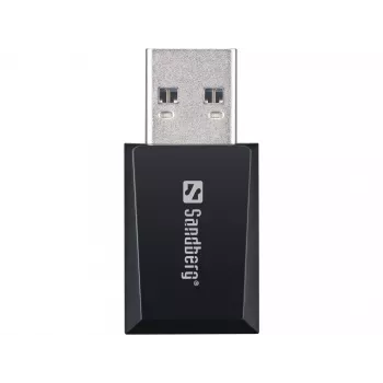 Mini WiFi USB adapteris Sandberg 1300 Mbit/s USB-A Dual-band