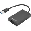 Sandberg USB 3.0 į HDMI keitiklis juodas pasyvus vaizdo keitiklis