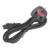 Nešiojamojo kompiuterio maitinimo adapteris Sandberg 90W EU+UK 100-240V juodas
