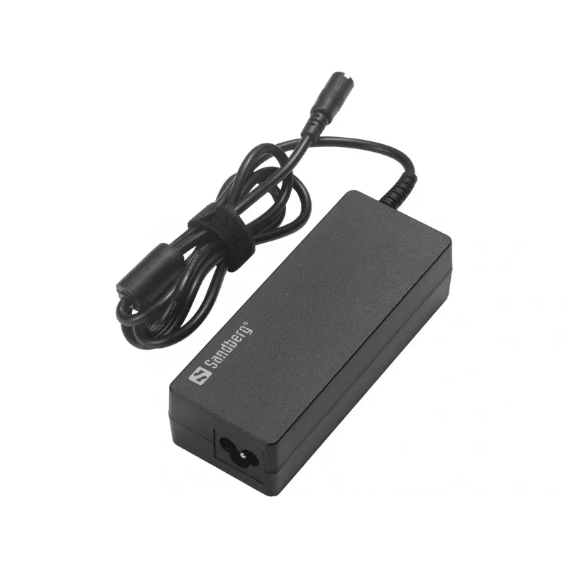 Nešiojamojo kompiuterio maitinimo adapteris Sandberg 90W EU+UK 100-240V juodas