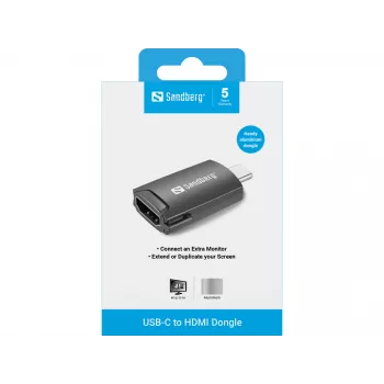 USB-C į HDMI adapteris Sandberg 136-34