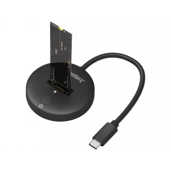Sandberg USB 3.2 Dock M.2+NVMe SSD 4TB juodos spalvos