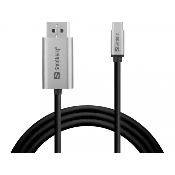Sandberg USB-C į DisplayPort laidas 2M