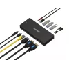 Sandberg USB-C 13-in-1 Docking Station Pro, laidinis, USB 3.2 Gen 1 Type-C