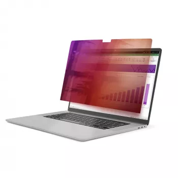 StarTech.com privatumo ekrano apsauga 14 colių MacBook Pro 21/23, auksinis filtras su sustiprintu privatumu, kompiuterio saugumo skydelis, dvipusis ekrano apsauginis stiklas, +/- 30 laipsnių
