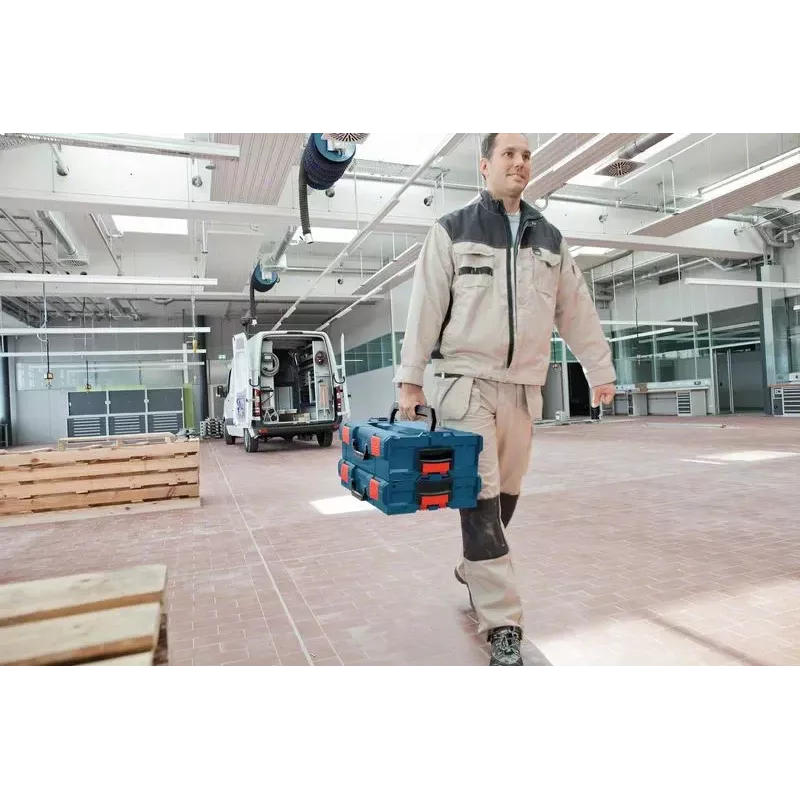 Bosch 1 600 A01 6NC laikymo dėžė stačiakampė ABS mėlyna