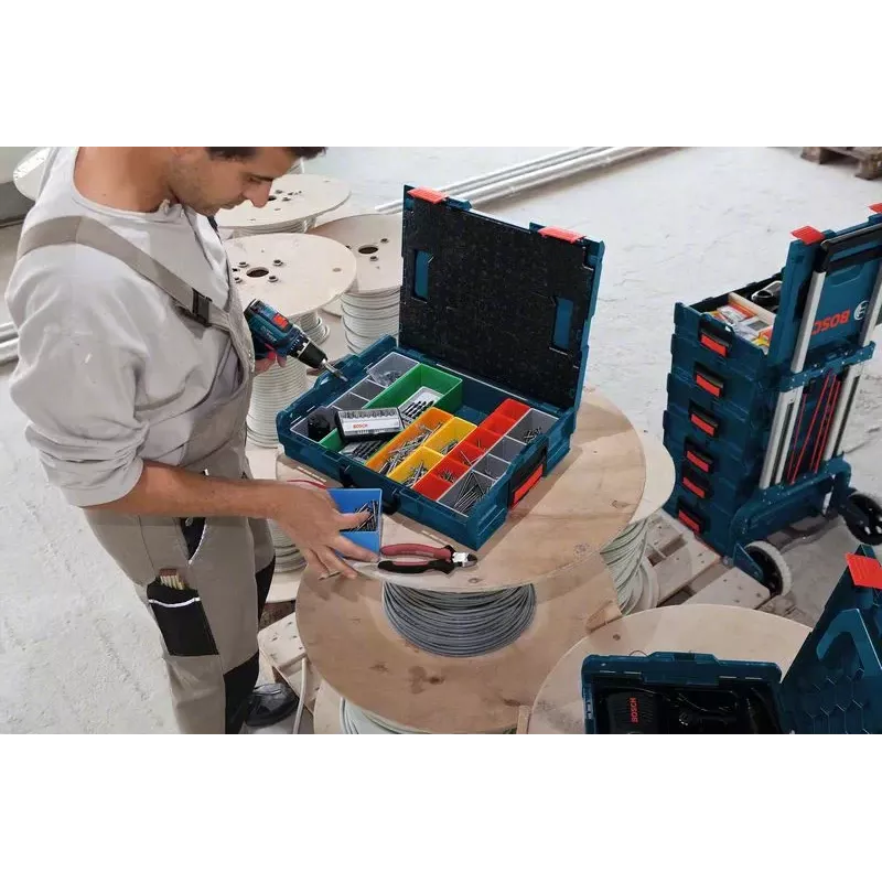 Bosch 1 600 A01 6NC laikymo dėžė stačiakampė ABS mėlyna