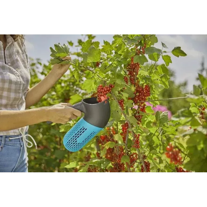 Vaisių ir uogų skynimo įtaisas GARDENA 17400-20 juodas plastikinis