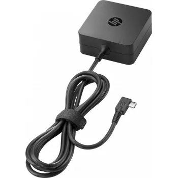 HP 45W USB-C G2 maitinimo adapteris, nešiojamam kompiuteriui, vidaus, 45 W, verslo, juodas, 62 mm