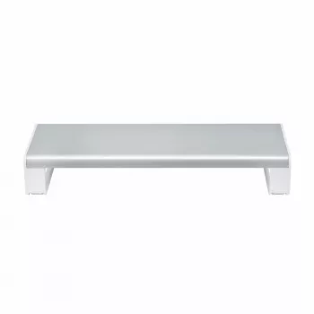 StarTech.com Ergonominis monitoriaus stovas, iki 33 svarų/15 kg, fiksuotas aukštis 3,5 col./9 cm, stalinis monitoriaus/nešiojamojo kompiuterio pakėlimo stovas, plieninė platforma, greitas surinkimas, optimizuota darbo vieta