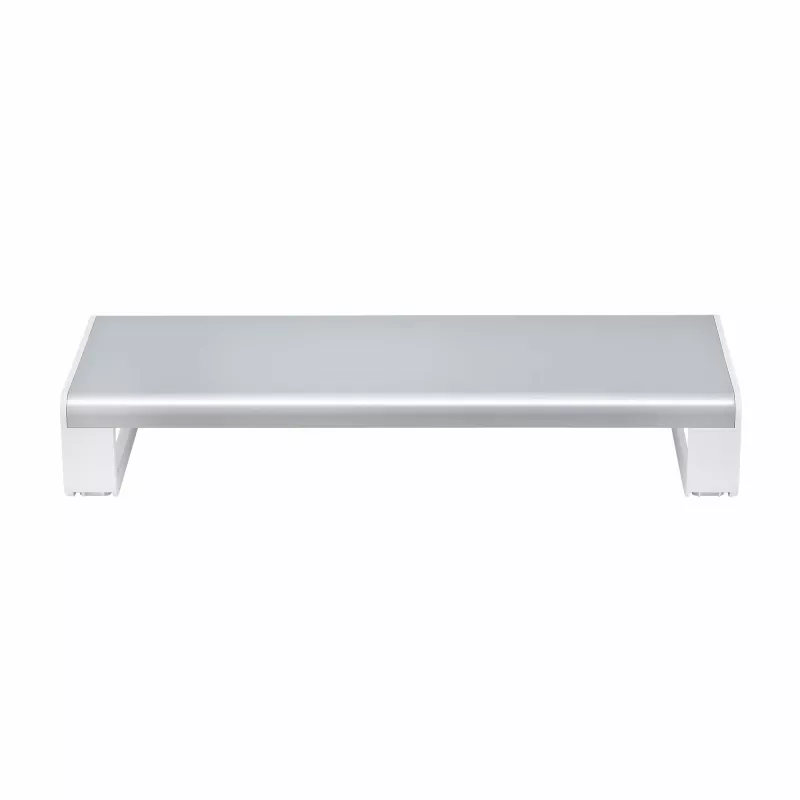 StarTech.com Ergonominis monitoriaus stovas, iki 33 svarų/15 kg, fiksuotas aukštis 3,5 col./9 cm, stalinis monitoriaus/nešiojamojo kompiuterio pakėlimo stovas, plieninė platforma, greitas surinkimas, optimizuota darbo vieta