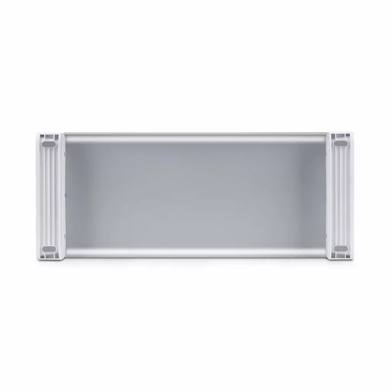 StarTech.com Ergonominis monitoriaus stovas, iki 33 svarų/15 kg, fiksuotas aukštis 3,5 col./9 cm, stalinis monitoriaus/nešiojamojo kompiuterio pakėlimo stovas, plieninė platforma, greitas surinkimas, optimizuota darbo vieta