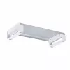 StarTech.com Ergonominis monitoriaus stovas, iki 33 svarų/15 kg, fiksuotas aukštis 3,5 col./9 cm, stalinis monitoriaus/nešiojamojo kompiuterio pakėlimo stovas, plieninė platforma, greitas surinkimas, optimizuota darbo vieta