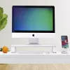 StarTech.com Ergonominis monitoriaus stovas, iki 33 svarų/15 kg, fiksuotas aukštis 3,5 col./9 cm, stalinis monitoriaus/nešiojamojo kompiuterio pakėlimo stovas, plieninė platforma, greitas surinkimas, optimizuota darbo vieta