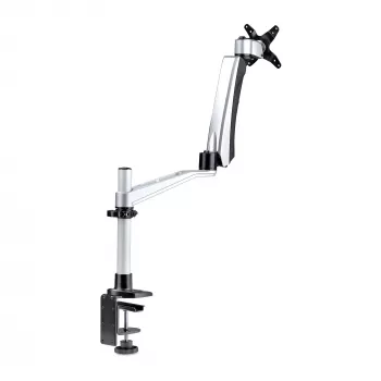 StarTech.com Monitorinis laikiklis stalui, 27 colių 16:9 arba 30 colių 21:9 ekranams, VESA 75x75/100x100, beįrankis reguliavimas, C-spaustuvas/gromet, spyruoklinė ranka